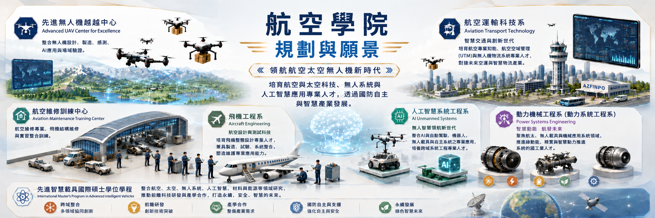 橫幅01-航空學院規劃與願景